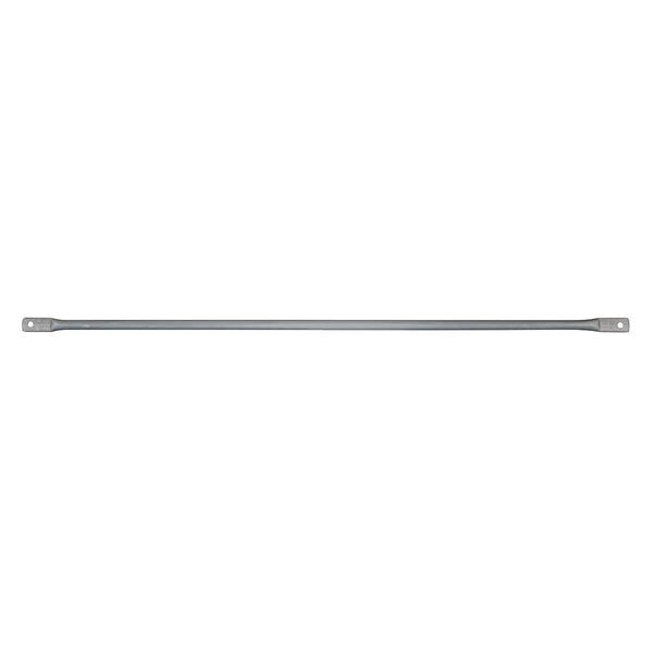 Guard Rail, 5-5/32 ft.L, Steel, 100 lb.