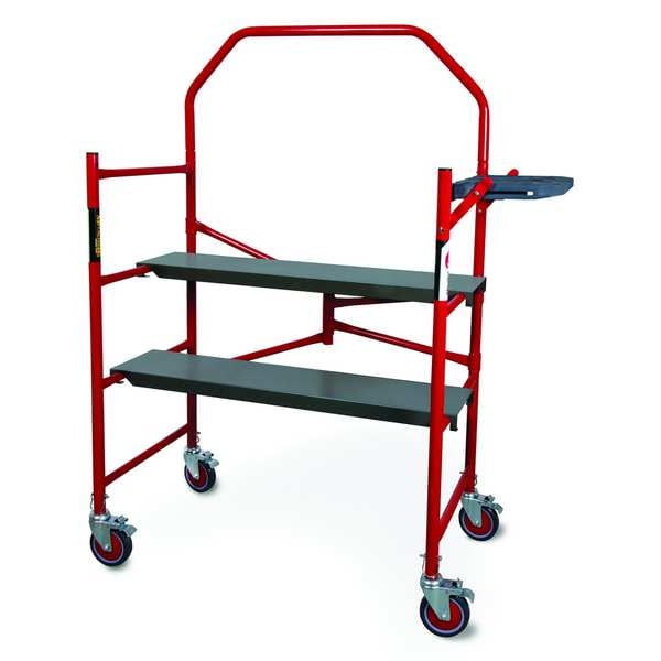 Portable Scaffold, Steel, 4 ft Platform Height