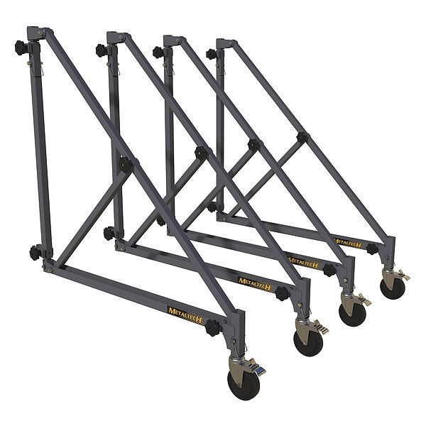 Outrigger Kit, 4-35/64ft.L, Steel, PK4