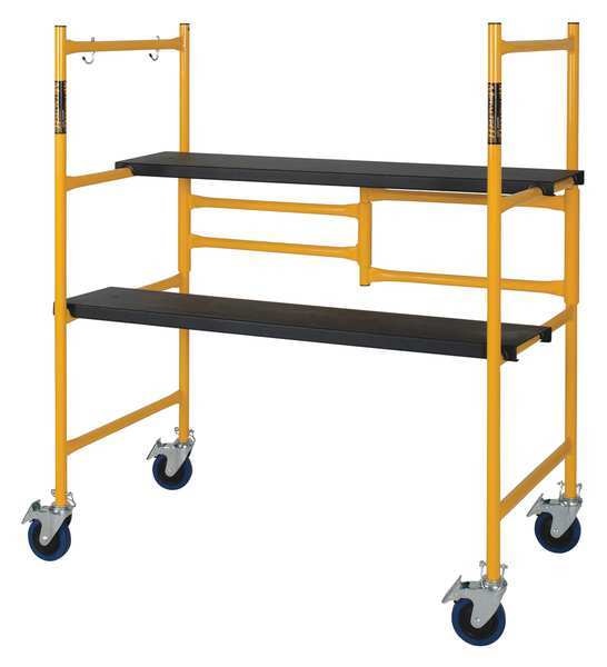 Scaffold, Aluminum, 3 ft 10 in Platform Height