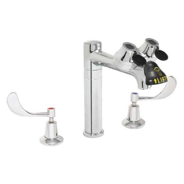 Faucet Mounted Eyewash/Faucet Combination No Bowl