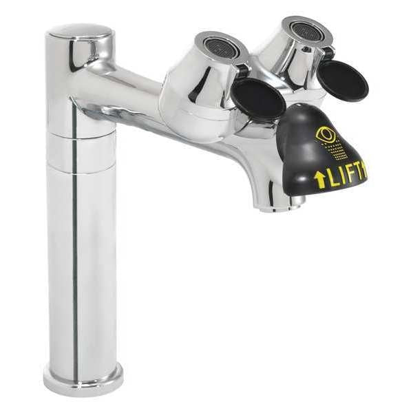 Faucet Mounted Eyewash/Faucet Combination No Bowl