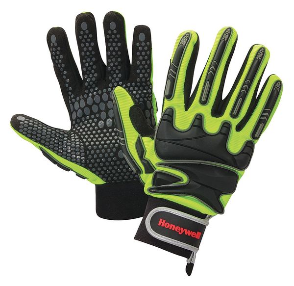 Winter Impact Gloves, Black/Yellow, PR