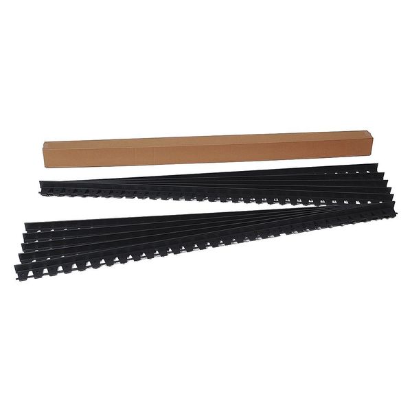 Paver Edging, 60 ft., Black, Plastic