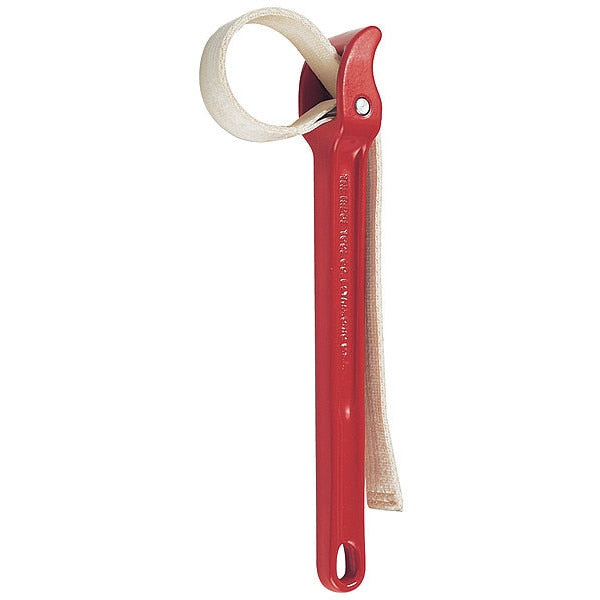 Strap Wrench, 3-1/2in Dia Cap, Steel