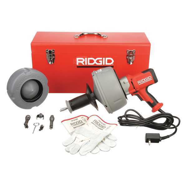 50 ft. (Cable) Corded Drain Cleaning Machine, 115V