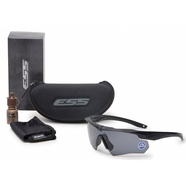 Polarized Safety Glasses, Wraparound Gray Polycarbonate Lens, Scratch-Resistant