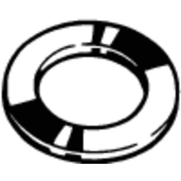 Sealing Washer, Fits Bolt Size M30 Copper, Plain Finish, 10 PK