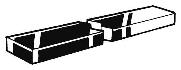 Undersized Key Stock, C45K Steel, Plain, 1000 mm L, 32 mm W, 18 mm H