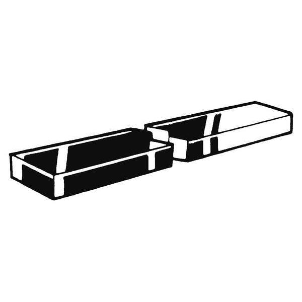 Undersized Key Stock, C45K Steel, Plain, 1000 mm L, 14 mm W, 9 mm H