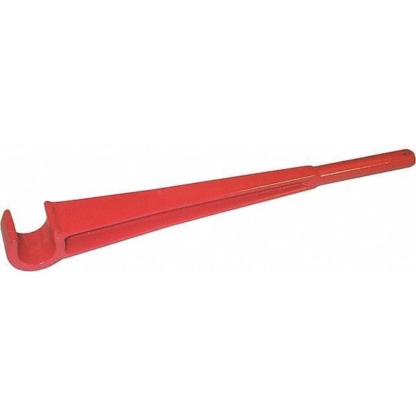 Valve Wheel Wrench, 1 x 14-3/4 in, Red