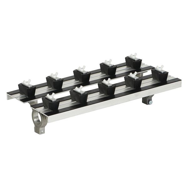 Top Platform Clamp, Aluminum, 3/4 in. dia.