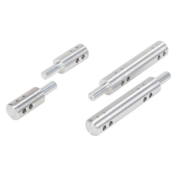 Shaft, Aluminum, 1 in. dia., 9 in. L