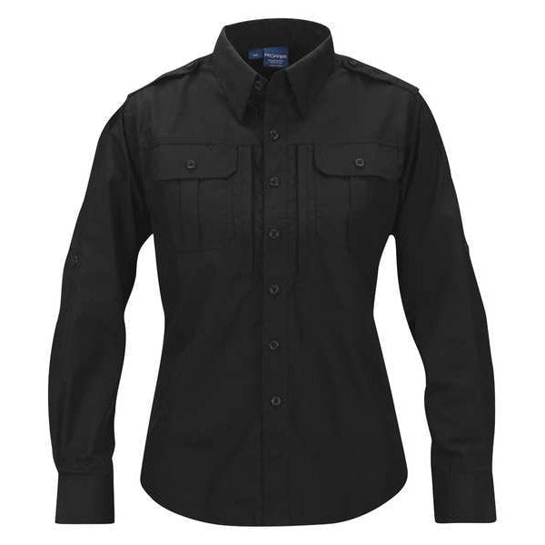 Tactical Shirt Long Sleeve, L, 19-1/4in.