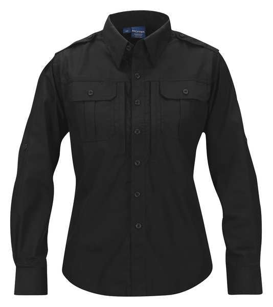 Tactical Shirt Long Sleeve, M, 19-1/4in.