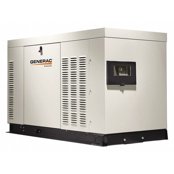 Automatic Standby Generator, Liquid Propane/Natural Gas, Three Phase, 120V AC/240V AC
