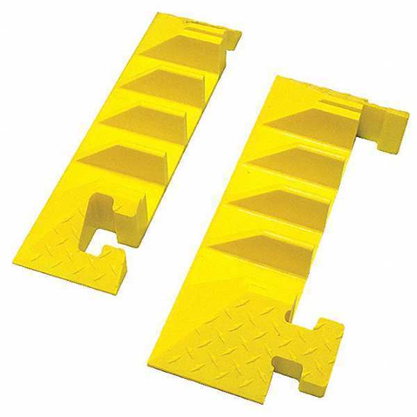 Cable Protector End Cap, 4 Channels, PR