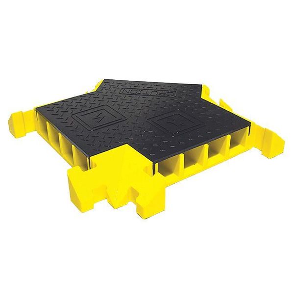 Cable Protector 3-Way, 4 Channels, 2 ft.