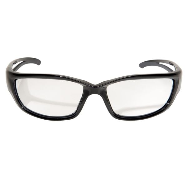 Safety Glasses, Wraparound Clear Polycarbonate Lens, Anti-Fog, Scratch-Resistant