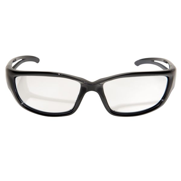 Safety Glasses, Wraparound Clear Polycarbonate Lens, Anti-Fog, Scratch-Resistant
