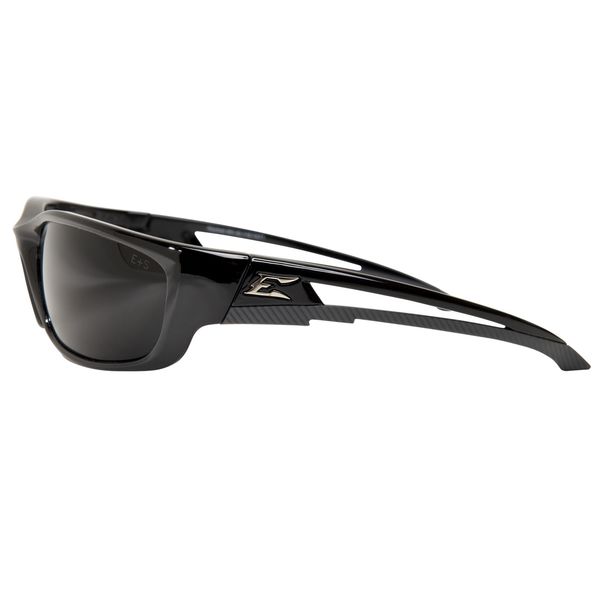 Safety Glasses, Wraparound Smoke Polycarbonate Lens, Anti-Fog, Scratch-Resistant