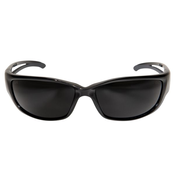 Safety Glasses, Wraparound Smoke Polycarbonate Lens, Anti-Fog, Scratch-Resistant