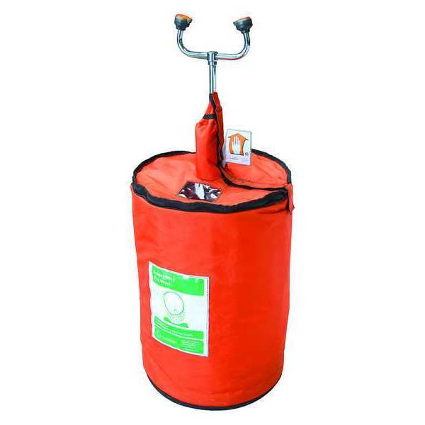 Heated Eyewash Station, 15 gal., 3.6 gpm