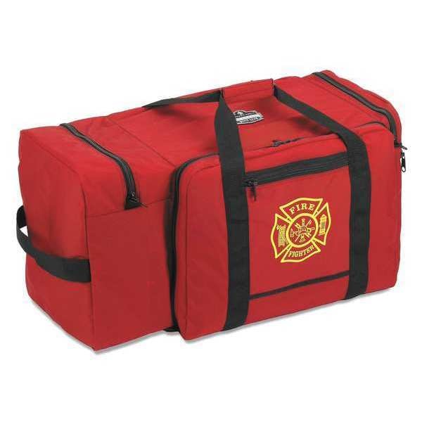 Gear Bag, 1000D Polyester, Double Coated, Red, 15 in Height