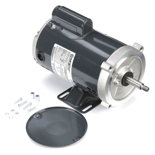 Motor, Cap Start, 1 HP, 115/208-230V, 56J