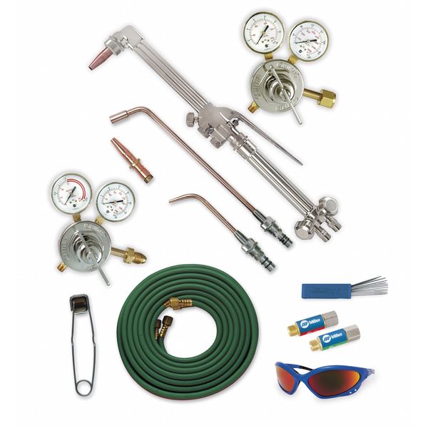 Gas Welding Outfit, HBA-40 Series, Acetylene, Welds Up To 1/2 in