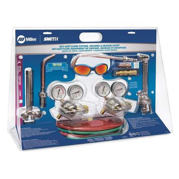 Gas Welding Outfit, ToughCut Series, Acetylene, Welds Up To 3/8 in