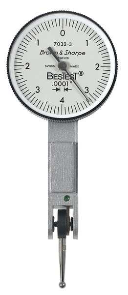 Dial Test Indicator, Vert, 0 to 0.0001 In