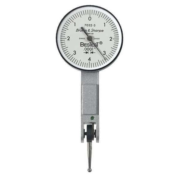 Dial Test Indicator, Vert, 0 to 0.008 In