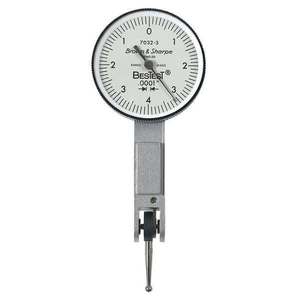 Dial Test Indicator, Vert, 0 to 0.008 In