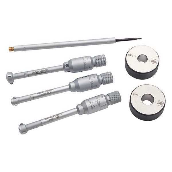 Inside Micrometer Set, 0.275 to 0.500 In