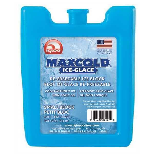 Reusable Ice Block, 5-1/4x3/4x4-1/4 in.
