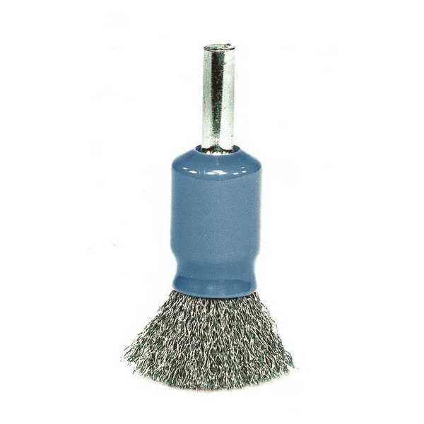 Wire Brush Crimped Coated Cup End .0104