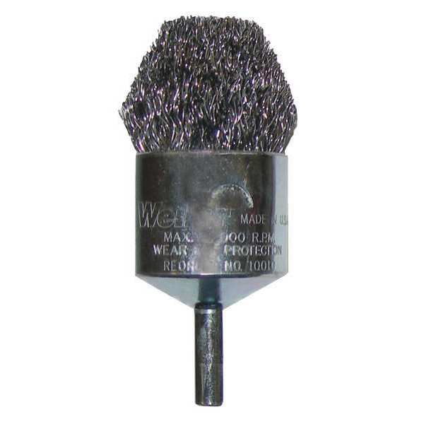 Controlled Flare Crimped Wire End Brush 1
