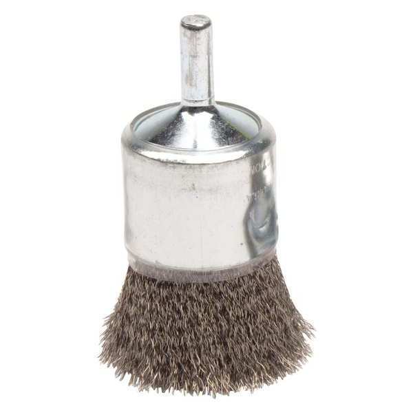Coated Cup Crimped Wire End Brush 1
