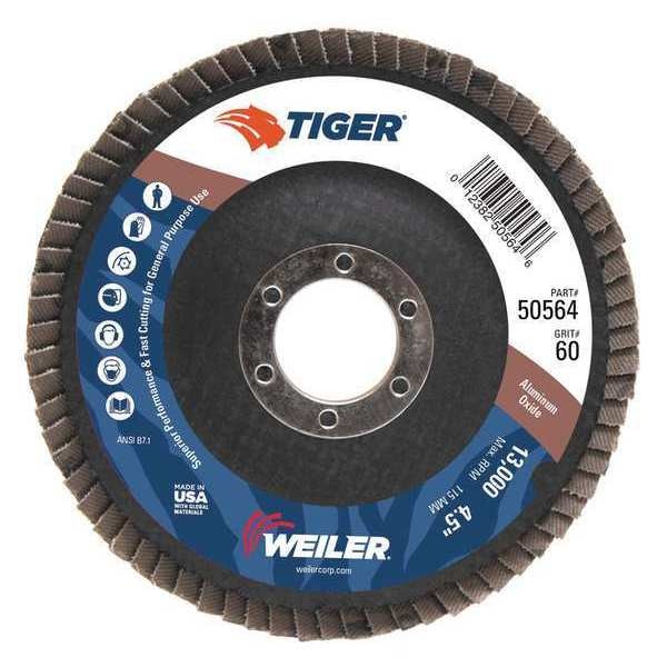 4-1/2In. Tiger Disc Abrasive Flap Disc