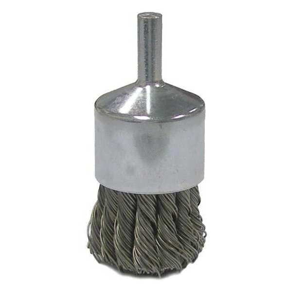 Brush, Wire End, 1 Dia., .020 Wire