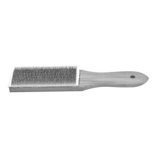 File Cleaner, 8-1/2 In.L, Steel Wire