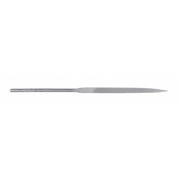 Rnd. Handle Needle File, #2, 5-1/2inL