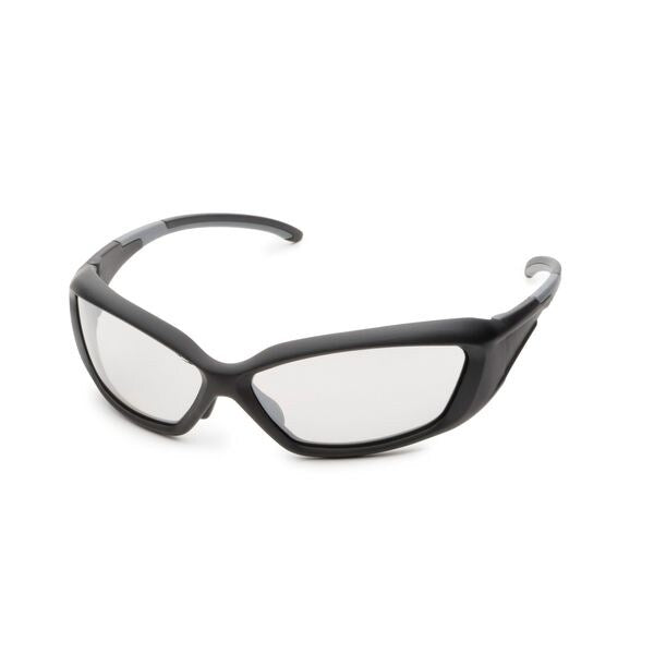 Ballistic Safety Glasses, Wraparound Clear Polycarbonate Lens, Anti-Fog, Scratch-Resistant
