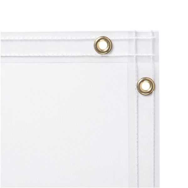 Barrier Curtain, 10 ft. W x 6 ft. H, Clear
