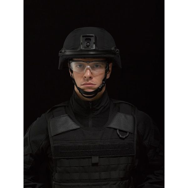 Safety Glasses Military Kit, Wraparound Assorted Polycarbonate Lens, Anti-Fog, Scratch-Resistant