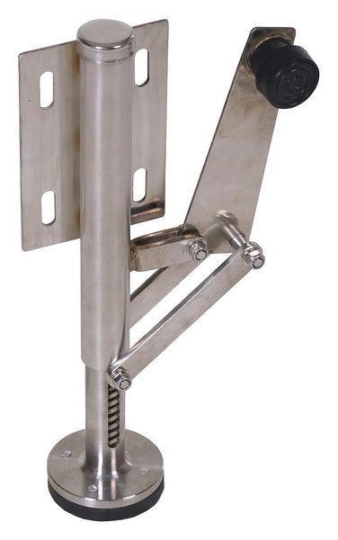 Floor Lock, Side-Mount, Use w/2 in. Caster