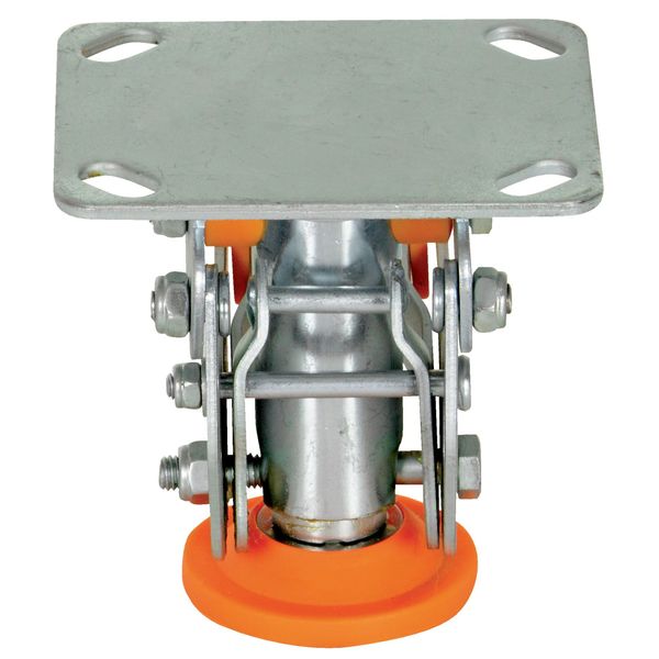 Floor Lck, Top Plate, 4-5/8 in H, 4 in Cstr