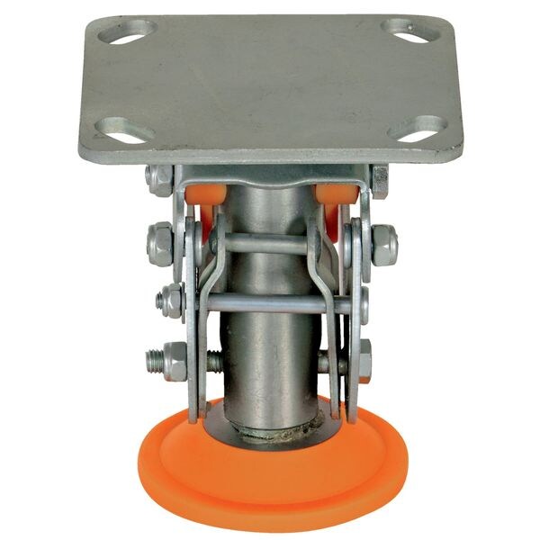 Floor Lck, Top Plate, 5-1/2 in H, 5 in Cstr
