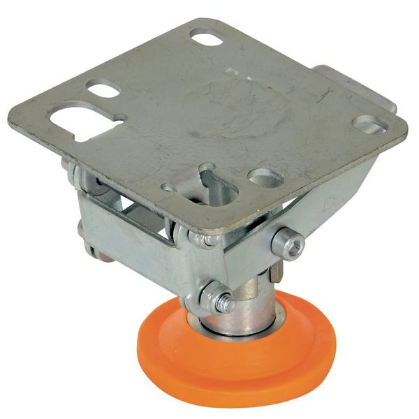 Floor Lck, Top Plate, 3-3/4 in H, 3 in Cstr